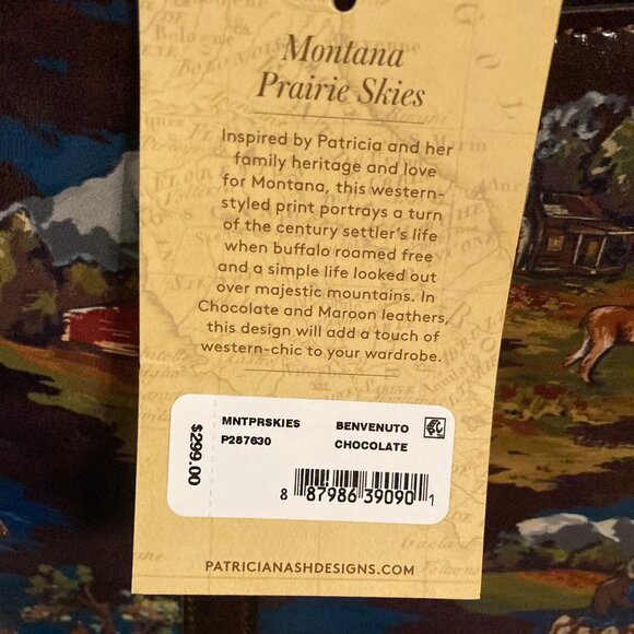 New Patricia Nash Benvenuto Tote Bag - Picture 5 of 11